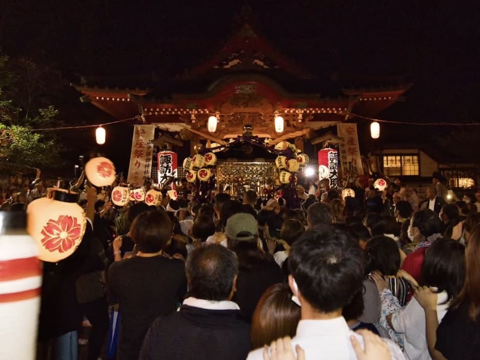 山中諏訪神社安產祭